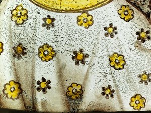 Sección conservada de la Gran Ventana Este en York Minster: 