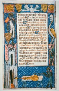 Facsímil de la imagen más antigua fechada de un arma, folio de 