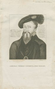 Hill Ridware - Retrato del almirante Thomas Seymore, Lord Sudley de School English
