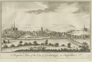Lichfield - Vista suroeste de School English