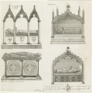 Catedral de Lichfield - Tumbas de School English