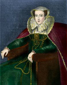 María, reina de Escocia, ilustración de "Cassell