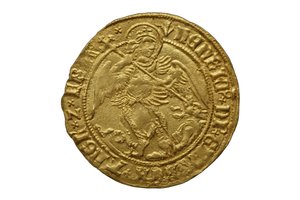 Moneda Tudor del Tesoro de Asthall de School English