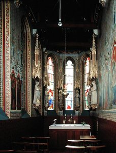 Vista del interior de School Flemish