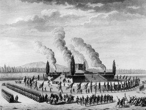 Revolución francesa: funerales en honor a los ciudadanos que murieron en Nancy en septiembre de 1790