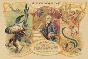 Julio Verne y sus obras célebres (imprimir) de School French