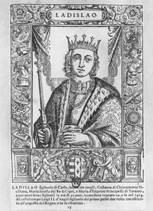 Ladislao el Magnánimo (grabado) de School French
