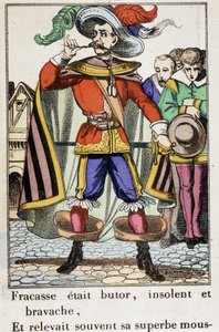 Le Capitaine Fracasse - Imagen de Épinal 