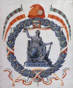 Libertad: Alegoría de la Revolución y la República de School French