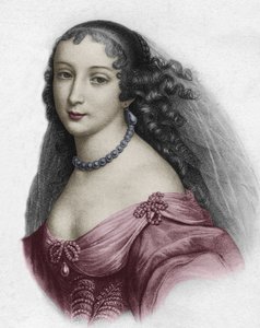 Marguerite Hessein, Madame de la Sabliere (grabado en color)