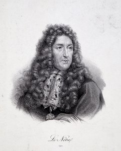 Retrato de André Le Nôtre de School French