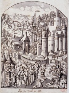 Asedio de Derval (Bretaña) en el año 1375
