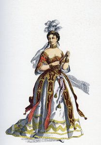 La Princesa de Elide - Ilustración para Obras Completas de Molière de School French