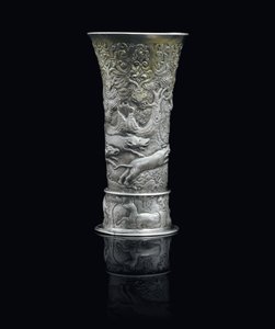 Vaso, Transilvania, c.1650 de School Hungarian