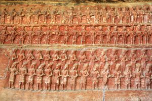 Detalle, Vishnu como Varaha Avatar (foto) de School Indian