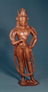 Figura de Indira, Ladakh o oeste del Tíbet de School Indian