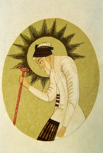 Retrato del emperador mogol Aurangzeb, India