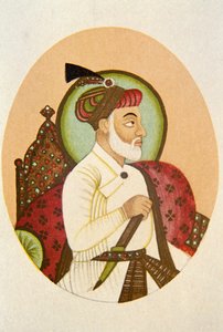 Retrato del emperador mogol Bahadur Shah, India de School Indian