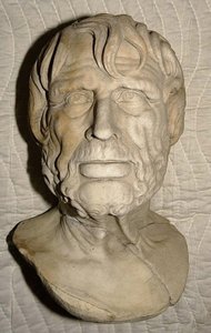 Busto de Séneca de School Italian