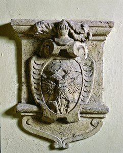 Escudo de armas (mármol) de School Italian