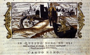 Roland viene al rescate de Olympia. Escena del poema caballeresco “Orlando Furioso” de Ludovico Ariosto (Canto IX)