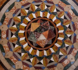 Basílica de San Marcos, iglesia, pavimento (mosaico)
