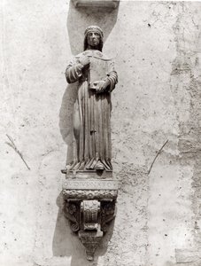 Estatua de Ovidio (43 a.C.-17 d.C.) de School Italian