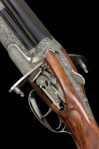 Escopeta superpuesta de 12 calibres 