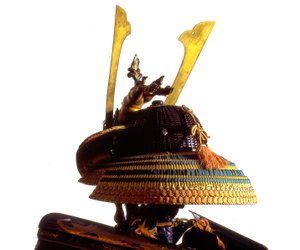 Traje ceremonial de armadura para un samurái, período Edo de Japanese School