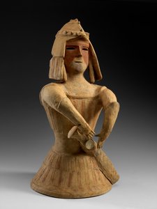 Guerrero Haniwa, finales del siglo VI de Japanese School