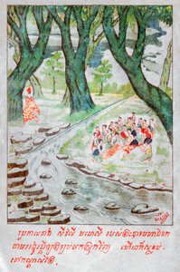Mahajanaka Jataka de School Laotian