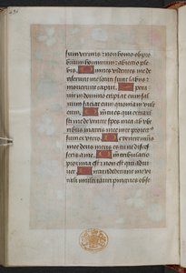 Reyes 9, f.232v, Libro de Horas, Uso de Sarum ("Libro de Horas de Ana Bolena") (vitela) de School Netherlandish