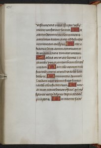 Reyes 9, f.233v, Libro de Horas, Uso de Sarum ("Libro de Horas de Ana Bolena") (vitela) de School Netherlandish
