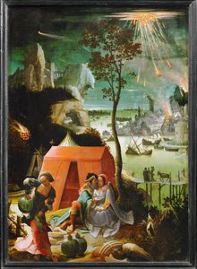 Lot y sus hijas ... de School Netherlandish