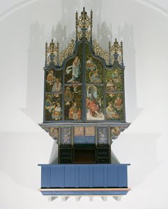 Órgano pintado