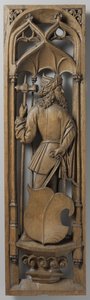 Panel de un órgano, c. 1510-20 de School Netherlandish