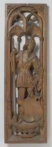 Panel de un órgano de School Netherlandish