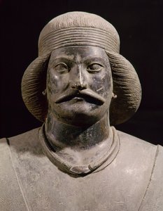 Guerrero parto, de Shami, siglo I d.C. (detalle) de School Parthian