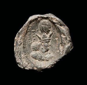 Bulla con inscripción, Periodo Sasánida, siglo IV de School Persian