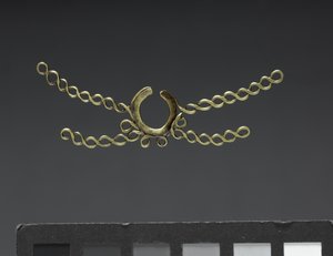 Ornamento nasal, Chavín de Huantar c.500-200 a.C. de School Peruvian