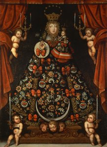 La Virgen (óleo sobre lienzo)