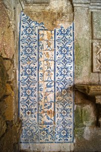 Panel que representa escenas de caza, Tarouca, Portugal