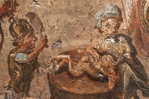 El Juicio de Salomón, Pompeya