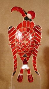 Águila, del Tesoro de Apahida II, Período de Migración, siglo V-VI de School Romanian