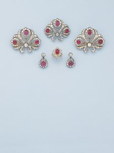 Importante conjunto de joyas, c.1850 de School Russian