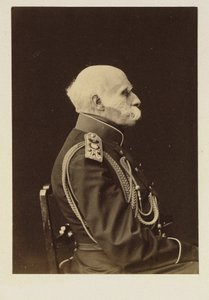 Conde Friedrich Benjamin von Lutke, navegante, geógrafo y explorador alemán del Báltico, súbdito del Imperio Ruso - Retrato del Conde Fyodor Petrovich Litke (1797-1882), Anónimo . Litografía de School Russian