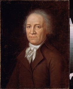 Retrato del agricultor Andrei Bolotov (1738-1833). Pintura de un maestro ruso, óleo sobre lienzo, finales del siglo XVIII. Museo Estatal de Historia, Moscú. de School Russian