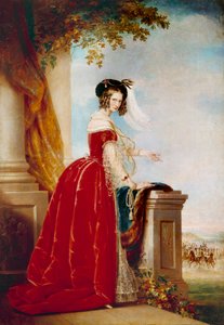 Retrato de la emperatriz Alexandra Fedorovna (1872-1918), esposa de Nicolás II
