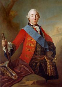 Retrato de Pedro III Fedorovich (1728-1762) zar ruso
