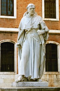 Francisco Ximénez de Cisneros (1436-1517) de School Spanish